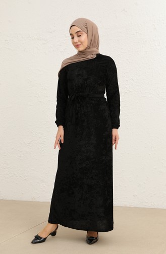 Black Hijab Dress 1782-01