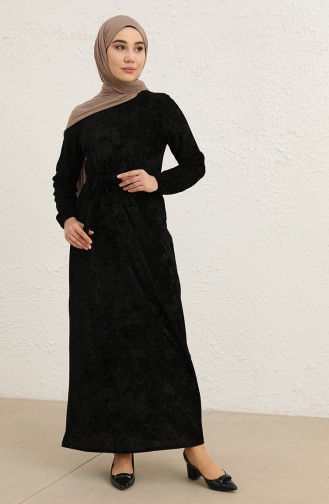 Black Hijab Dress 1782-01