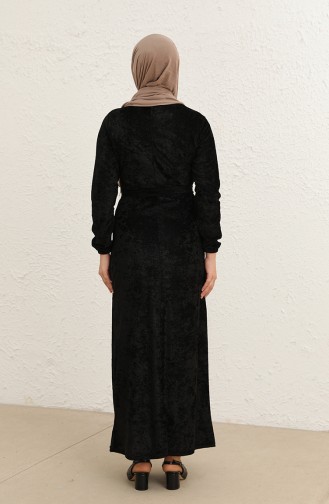 Black Hijab Dress 1782-01
