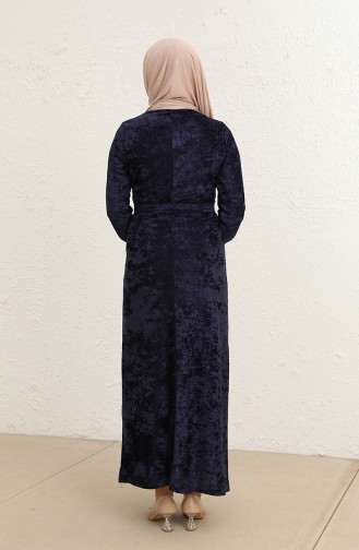 Robe Hijab Bleu Marine 1782-03