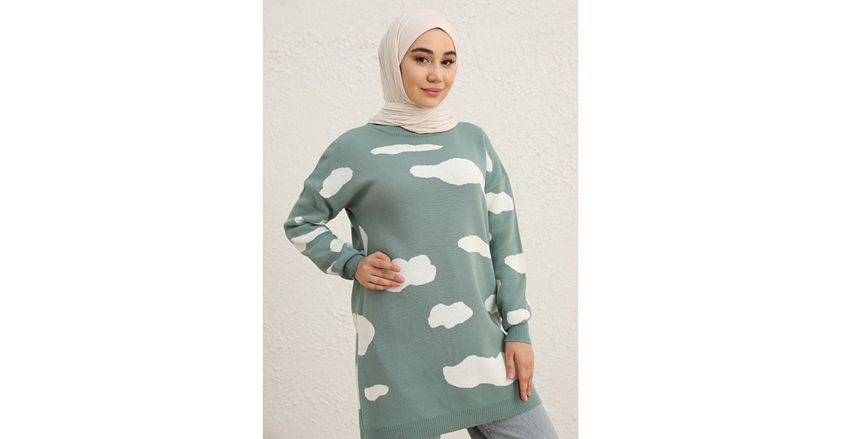 Green Almond Tunics 22146-01 | Sefamerve