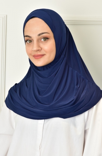 Navy Blue Scarf 000018-08