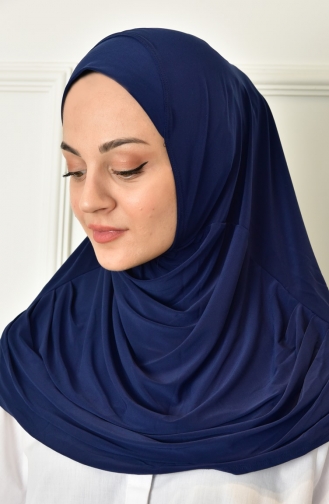 Navy Blue Scarf 000018-08