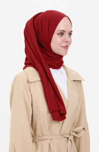 Penye Düz Şal 000017-03 Bordo