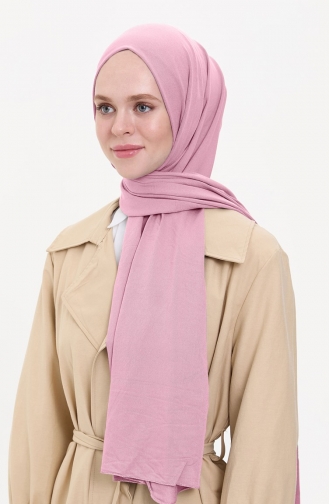 Penye Düz Şal 000017-08 Gül Kurusu