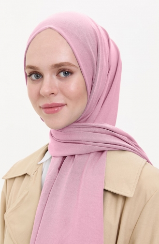 Penye Düz Şal 000017-08 Gül Kurusu
