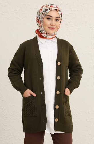 Khaki Cardigans 22148-04