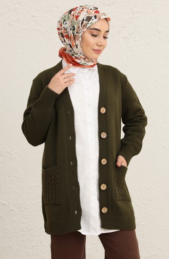 Khaki Cardigans 22148-04