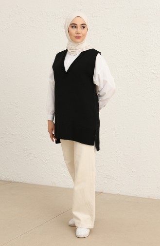 Schwarz Pullover 22150-04