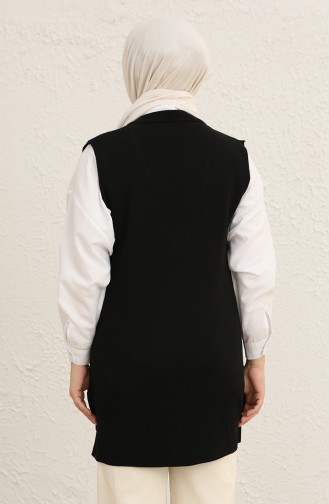 Black Sweater Vest 22150-04