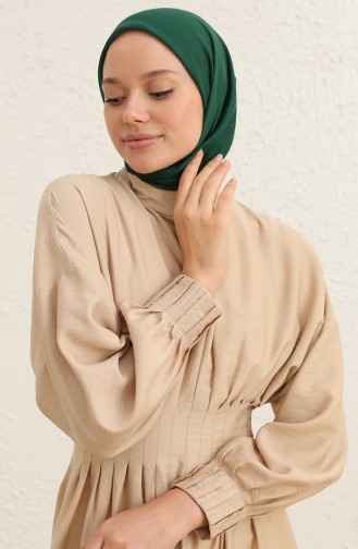 Beige Hijab Dress 228452-03