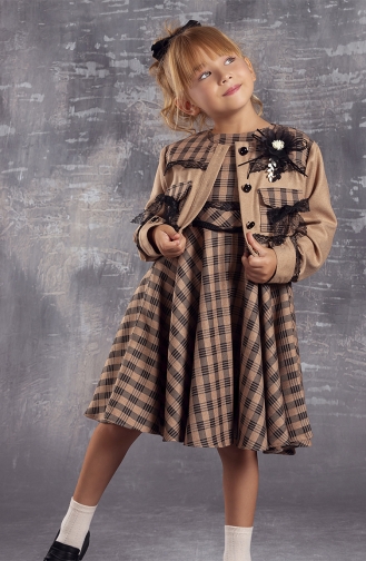 Robe Enfant Beige 2308EKOSCK-01