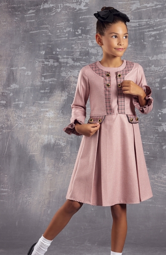 Robe Enfant Poudre 2329PLLEKS-01