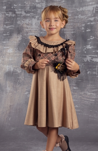 Robe Enfant Beige 2310EKSE-01