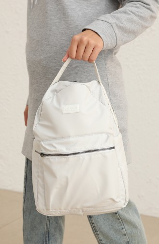 White Back Pack 6016-17