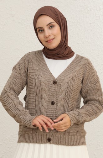 Nerz Strickjacke 55513-07