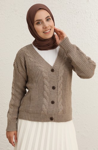Nerz Strickjacke 55513-07