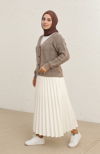 Nerz Strickjacke 55513-07