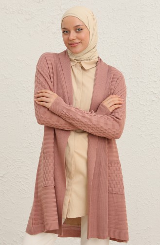 Rosa Strickjacke 1020-017