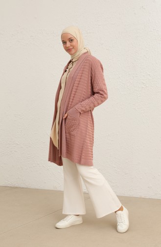 Rosa Strickjacke 1020-017