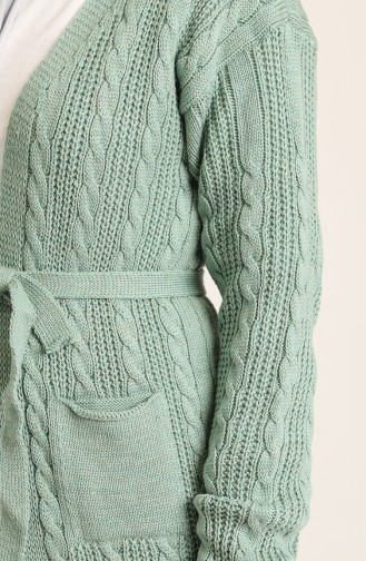 Minzengrün Strickjacke 55525-01