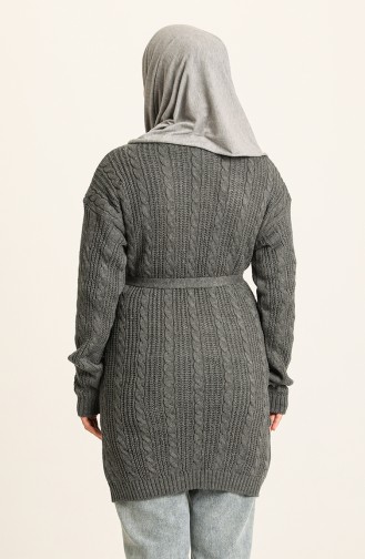 Dark Gray Cardigans 55525-03