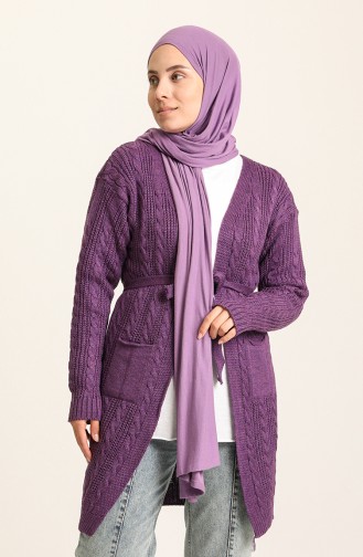 Purple Cardigans 55525-06