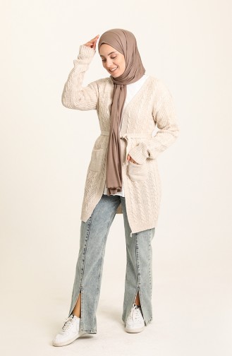 Beige Vest 55525-08