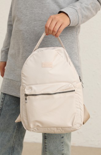 Cream Backpack 6016-20