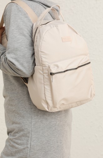 Cream Backpack 6016-20