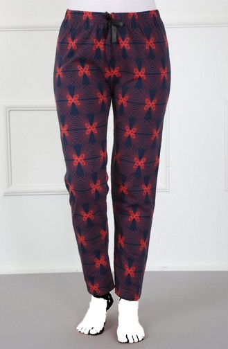 Akbeniz Kadın Pamuklu Alt Pijama 27432 Lacivert
