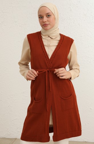 Brick Red Waistcoats 22153-07