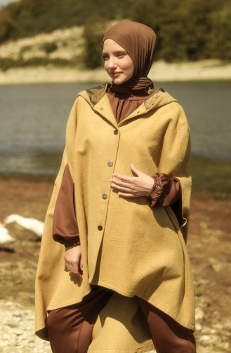 Mustard Poncho 4004-01