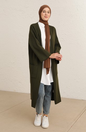 Khaki Cardigans 22156-02