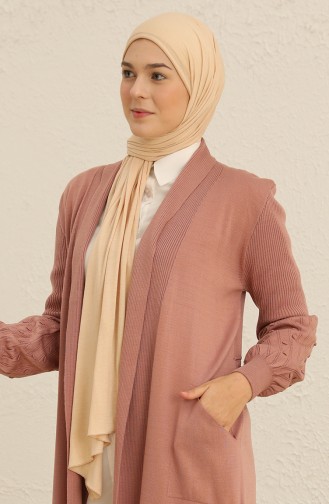 Rosa Strickjacke 1008-017