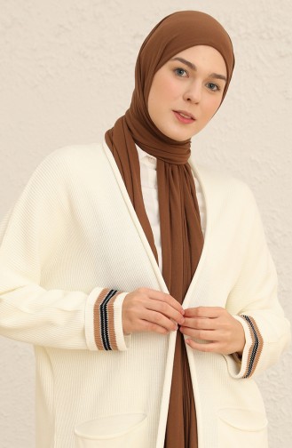 Weiß Strickjacke 2026-04