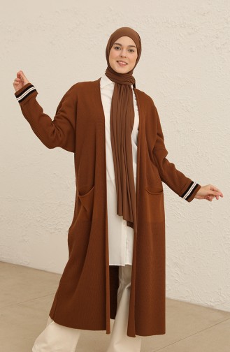 Braun Strickjacke 2026-06