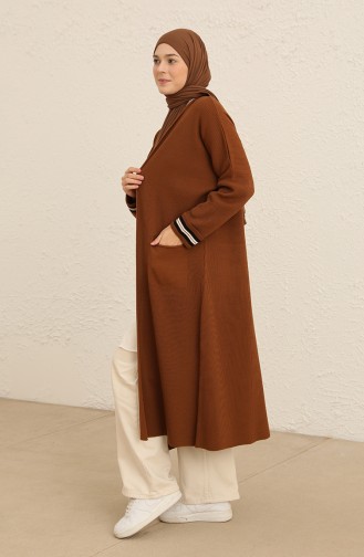 Braun Strickjacke 2026-06