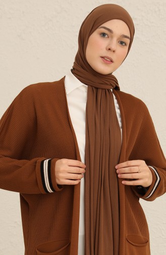 Braun Strickjacke 2026-06
