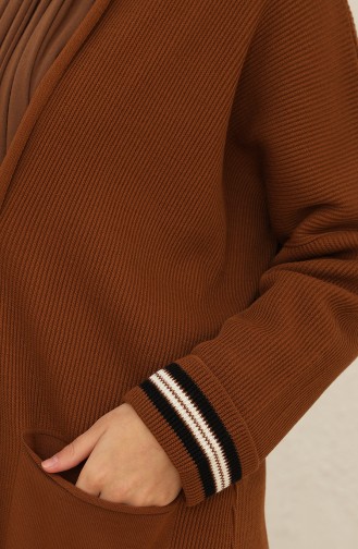 Braun Strickjacke 2026-06