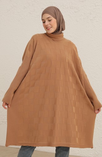 Milk Coffee Poncho 2025-06