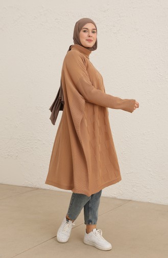 Milk Coffee Poncho 2025-06