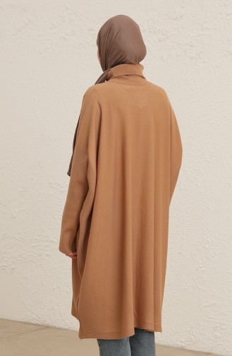 Milk Coffee Poncho 2025-06