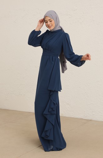 Habillé Hijab Indigo 5718-07