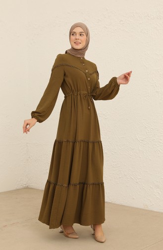 Robe Hijab Khaki 3120-01