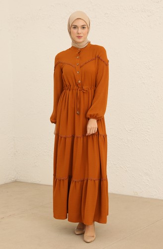 Tabak Hijab Kleider 3120-03