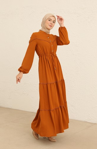 Tabak Hijab Kleider 3120-03