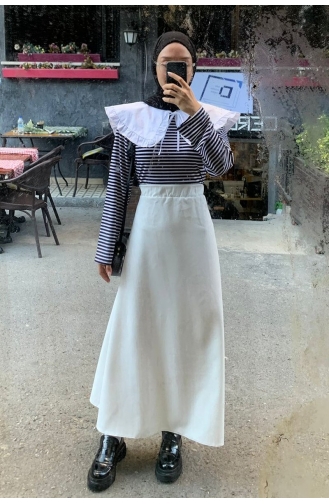 White Skirt 0104-01