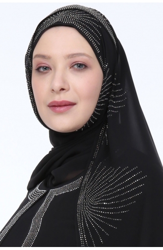 Lila Praktischer Turban 3153-01