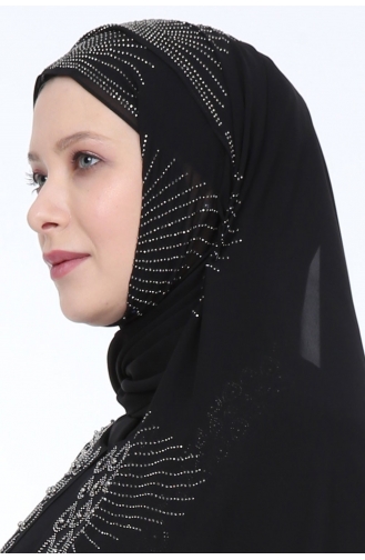 Lila Praktischer Turban 3153-01